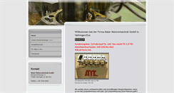 Desktop Screenshot of maier-motorentechnik.de